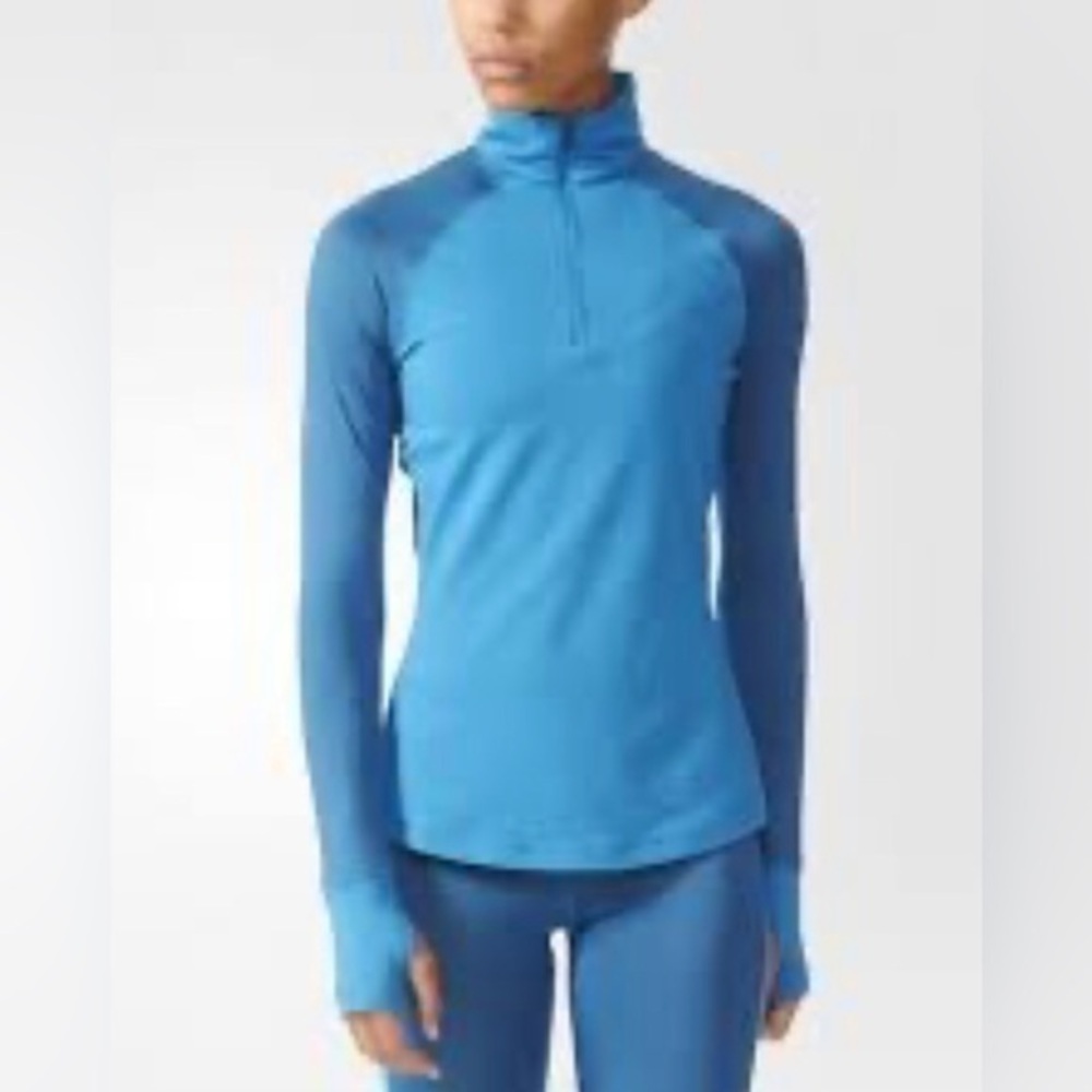 Champion, blue, long sleeve, speed wick, athletic shirt, size medium